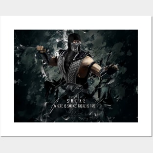 MK Smoke Ninja Posters and Art